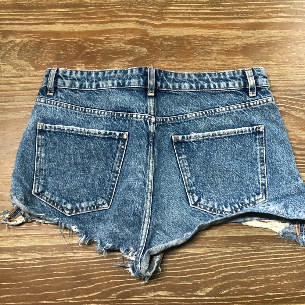 Zara denim shorts